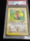 PSA Graded Mint 9 Pokemon Farfetch'd Base Set 1st Edition Shadowless Card 27/102