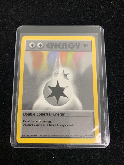 Pokemon Colorless Energy Base Set 1st Edition Shadowless Card 96/102