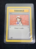 Pokemon Trainer Bill Base Set 1st Edition Shadowless Card 91/102