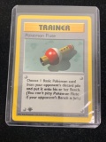 Pokemon Trainer Pokemon Flute Base Set 1st Edition Shadowless Card 86/102