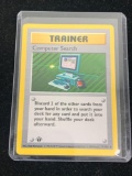 Pokemon Trainer Computer Search Base Set 1st Edition Shadowless Card 71/102