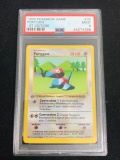 PSA Graded Mint 9 Pokemon Porygon Base Set 1st Edition Shadowless Card 39/102
