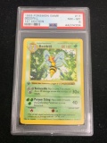 PSA Graded NM-MT 8 Pokemon Beedrill Base Set 1st Edition Shadowless Card 17/102