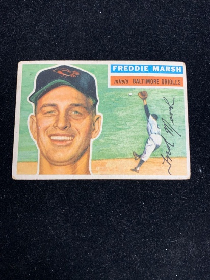 1956 Topps Vintage Baseball Card- #23 Freddie Marsh