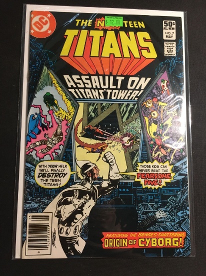 The New Teen Titans #7 Comic Book from Amazing Collection