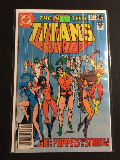 The New Teen Titans #9 Comic Book from Amazing Collection