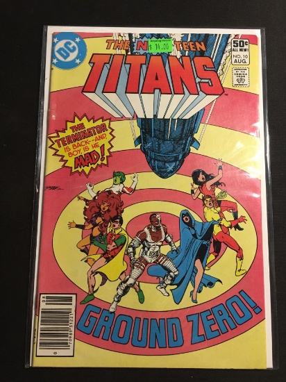 The New Teen Titans #10 Comic Book from Amazing Collection