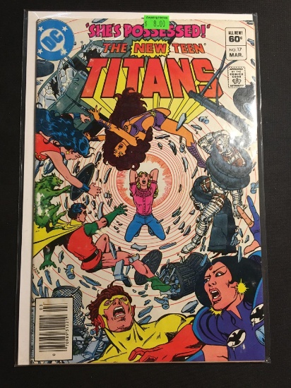 The New Teen Titans #17 Comic Book from Amazing Collection