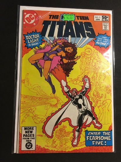 The New Teen Titans #3 Comic Book from Amazing Collection