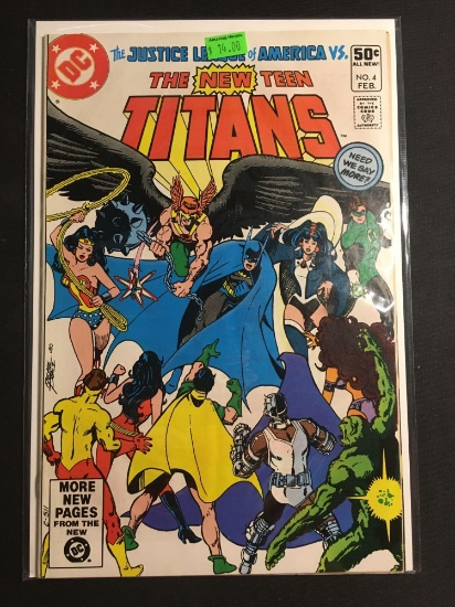 The New Teen Titans #4 Comic Book from Amazing Collection