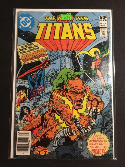 The New Teen Titans #5 Comic Book from Amazing Collection