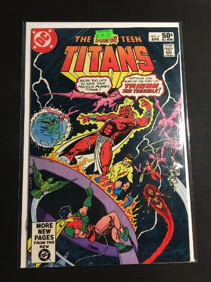The New Teen Titans #6 Comic Book from Amazing Collection