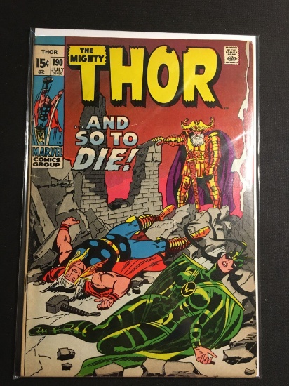 The Mighty Thor #190 Comic Book from Amazing Collection
