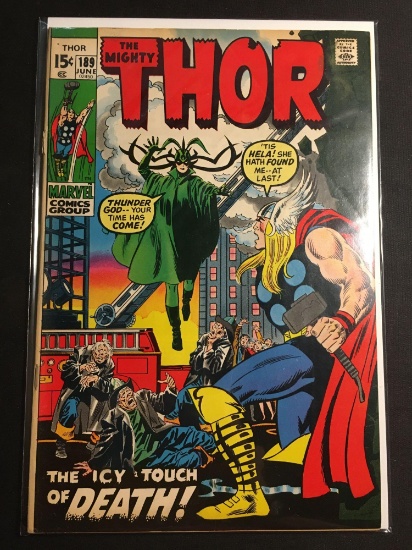 The Mighty Thor #189 Comic Book from Amazing Collection