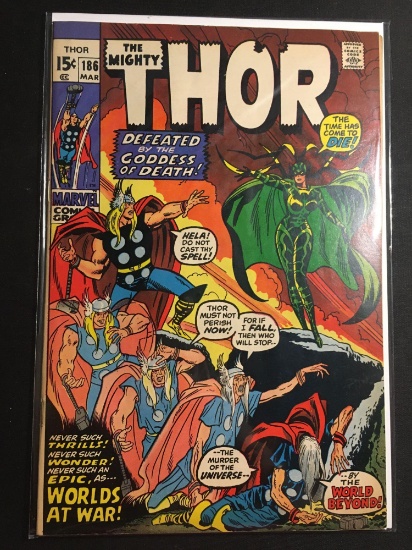 The Mighty Thor #186 Comic Book from Amazing Collection