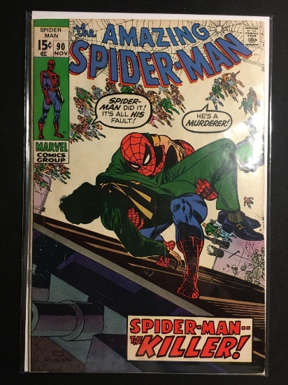 The Amazing Spider-Man #90 Comic Book from Amazing Collection