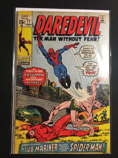 Daredevil #77 Comic Book From Amazing Collection