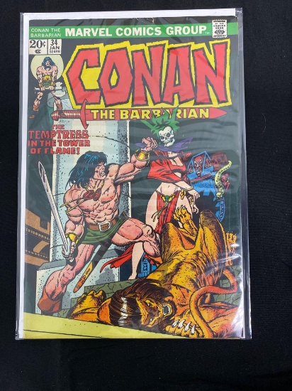 Conan The Barbarian #34 Comic Book from Amazing Collection