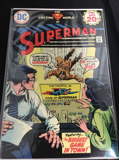 The Amazing World of Superman #277 Comic Book from Amazing Collection