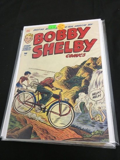 Bobby Shelby #1 Vintage Comic from Amazing Golden Age Collection