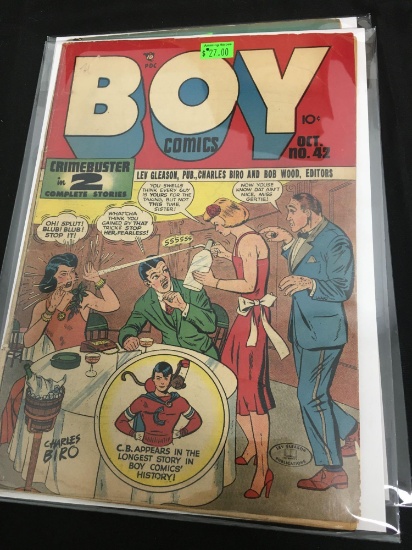 Crimebuster #42 Vintage Comic from Amazing Golden Age Collection