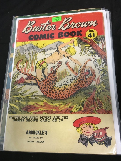 Buster Brown #41 Vintage Comic from Amazing Golden Age Collection