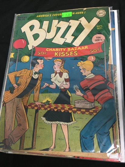 Buzzy #21 Vintage Comic from Amazing Golden Age Collection