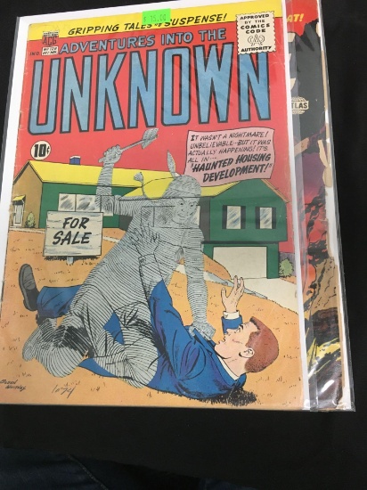 Adventures Into The Unknown #128 Vintage Comic from Amazing Golden Age Collection