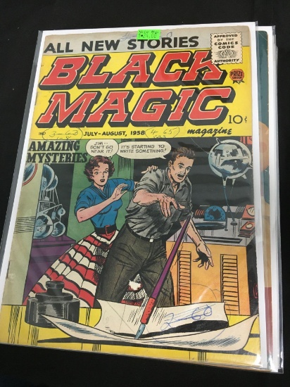 Black Magic #6 Vintage Comic from Amazing Golden Age Collection