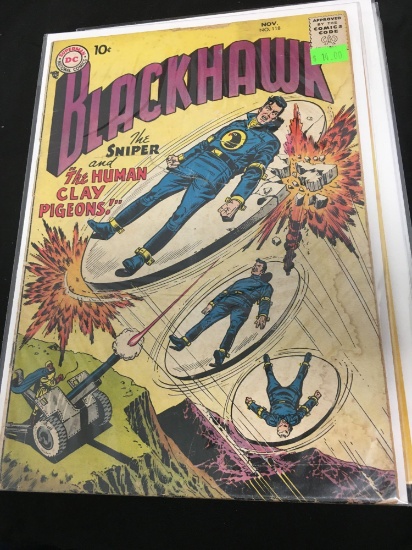 Blackhawk #118 Vintage Comic from Amazing Golden Age Collection