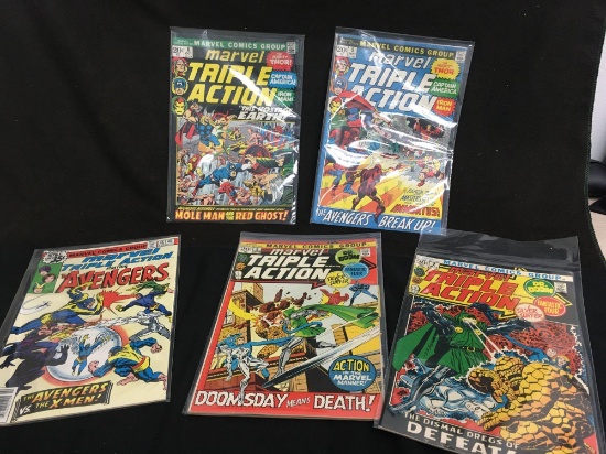 UNSEARCH ESTATE COLLECTION - 5 Comic Books - SEE PHOTOS