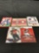 5 Card Lot of Mixed Sports Cards - Relics, Autographs, Inserts, Numbered, Stars & More!