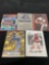 5 Card Lot of Mixed Sports Cards - Relics, Autographs, Inserts, Numbered, Stars & More!