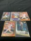 5 Card Lot of Mixed Sports Cards - Relics, Autographs, Inserts, Numbered, Stars & More!