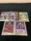 5 Card Lot of Mixed Sports Cards - Relics, Autographs, Inserts, Numbered, Stars & More!