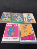 5 Card Lot of Mixed Sports Cards - Relics, Autographs, Inserts, Numbered, Stars & More!