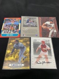 5 Card Lot of Mixed Sports Cards - Relics, Autographs, Inserts, Numbered, Stars & More!