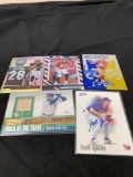 5 Card Lot of Mixed Sports Cards - Relics, Autographs, Inserts, Numbered, Stars & More!