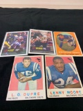 5 Card Lot of Mixed Sports Cards - Relics, Autographs, Inserts, Numbered, Stars & More!