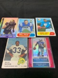 5 Card Lot of Mixed Sports Cards - Relics, Autographs, Inserts, Numbered, Stars & More!