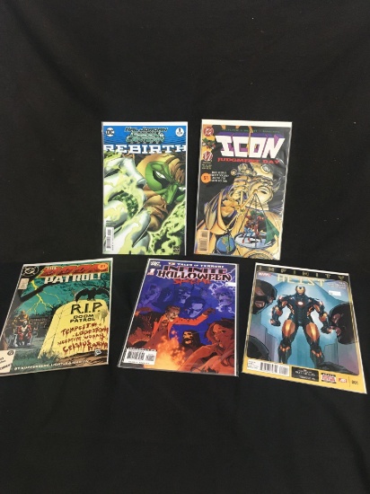 5 Count Lot of Unsearched Comic Books from Amazing Collection