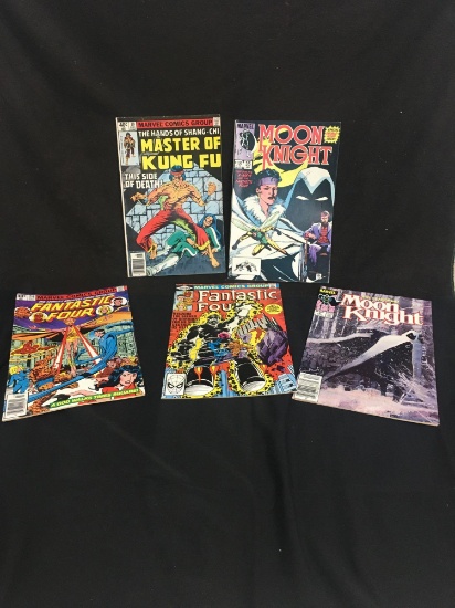 5 Count Lot of Unsearched Comic Books from Amazing Collection