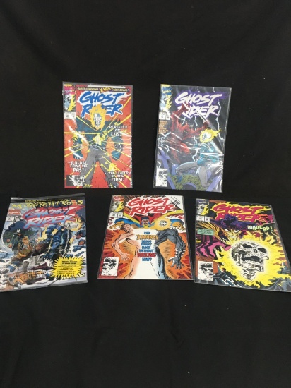 5 Count Lot of Unsearched Comic Books from Amazing Collection