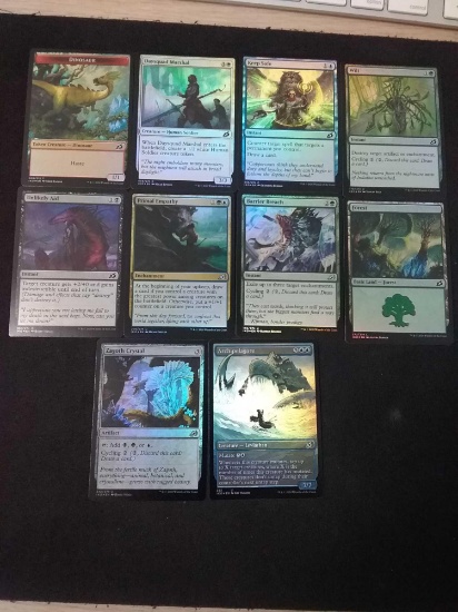 Magic the Gathering Foil lot of 10