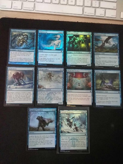 Magic the Gathering Foil lot of 10