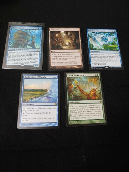 Magic the Gathering lot of 5 Rare cards