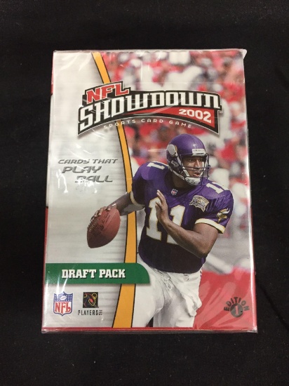SEALED 2002 NFL Showdown 1st Edition Football Draft Pick Starter Deck