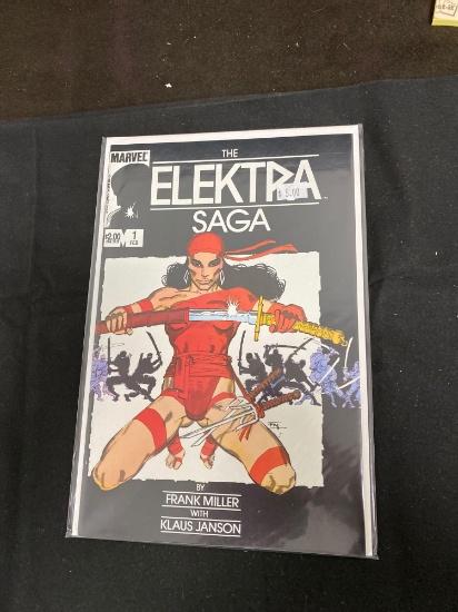 The Elektra Saga #1 Comic Book from Amazing Collection