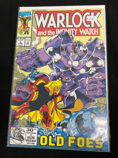 Warlock and The Infinity Watch Comic #5 Book from Amazing Collection