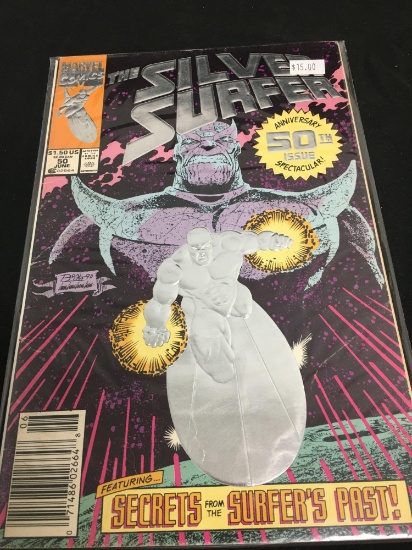 The Silver Surfer #50 Comic Book from Amazing Collection